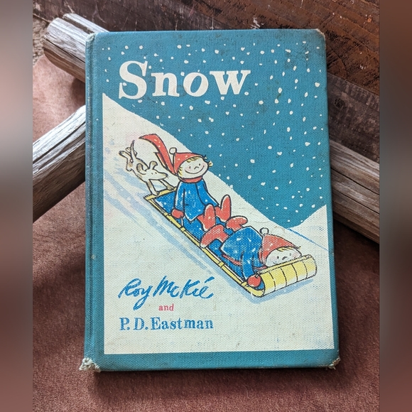 1962 Vintage Hardcover Snow By Roy Mckie & P D Eastman - Picture 1 of 15